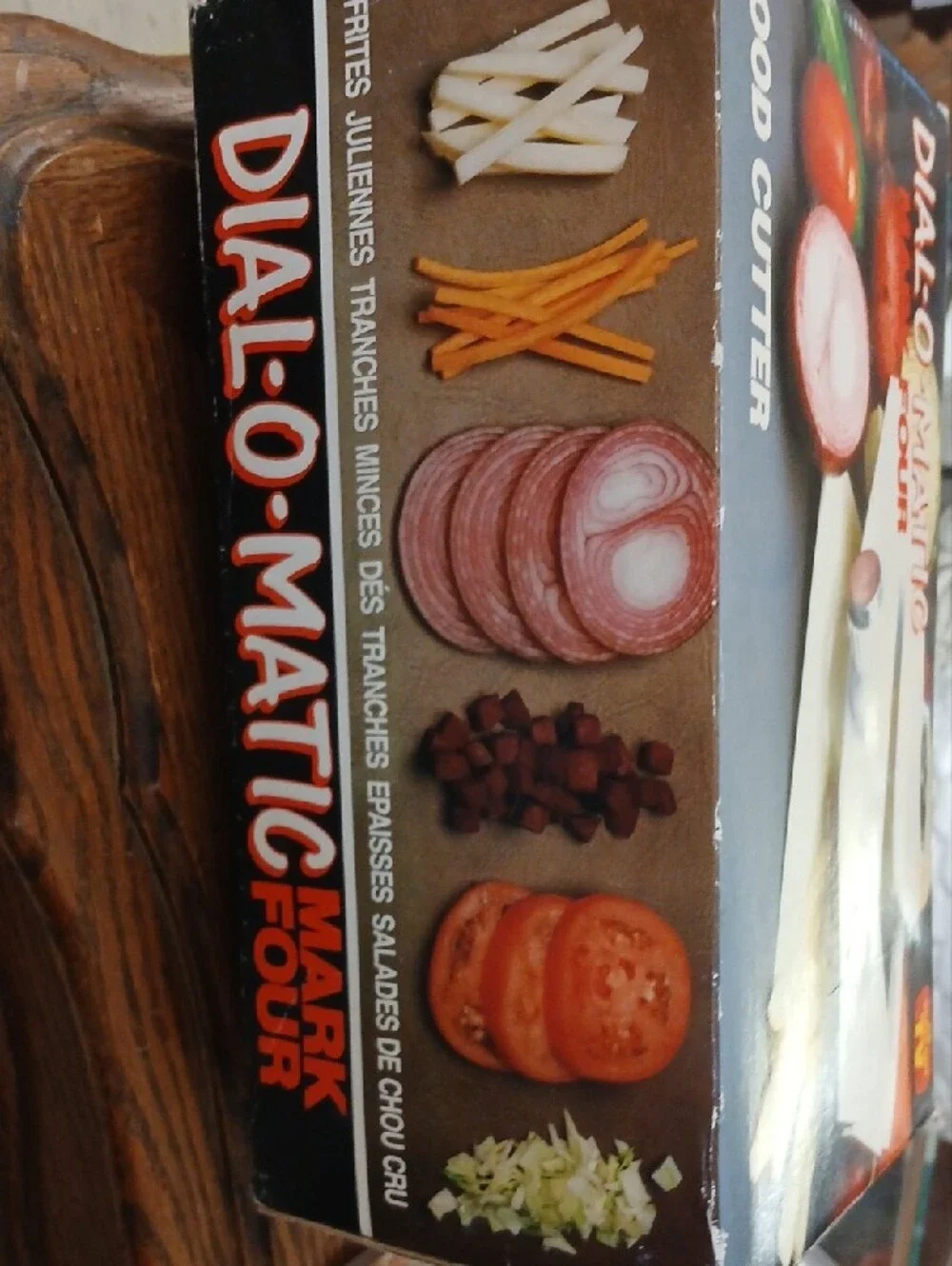 Four White Food Cutter - Manual Slicer